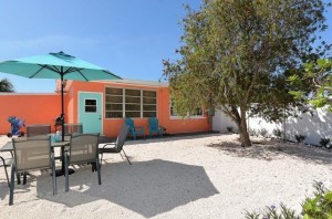 AMI vacation rental backyard