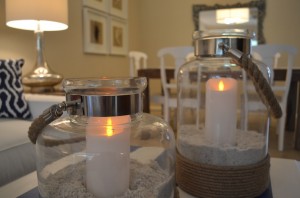 AMI vacation rental hurricane with candles 