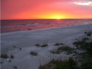 Anna Maria Island The Beach Cruiser sunset 1  